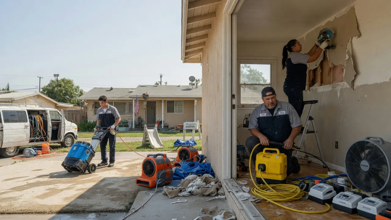 Water Damage Restoration in Dewitt, IL near me